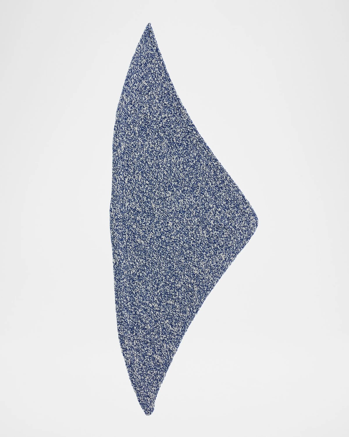 

Кашемировый вязаный шарф с треугольными чашечками Hodge The Row, цвет Blue Porcelain