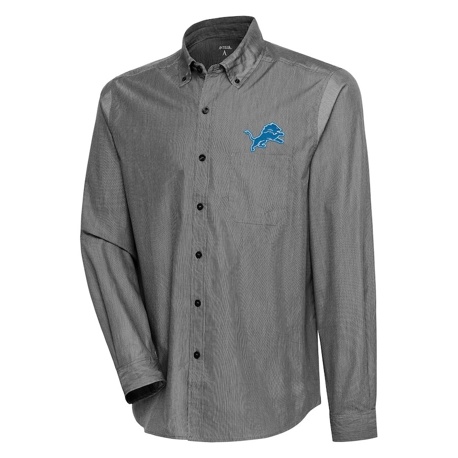 

Рубашка Antigua Detroit Lions, черный