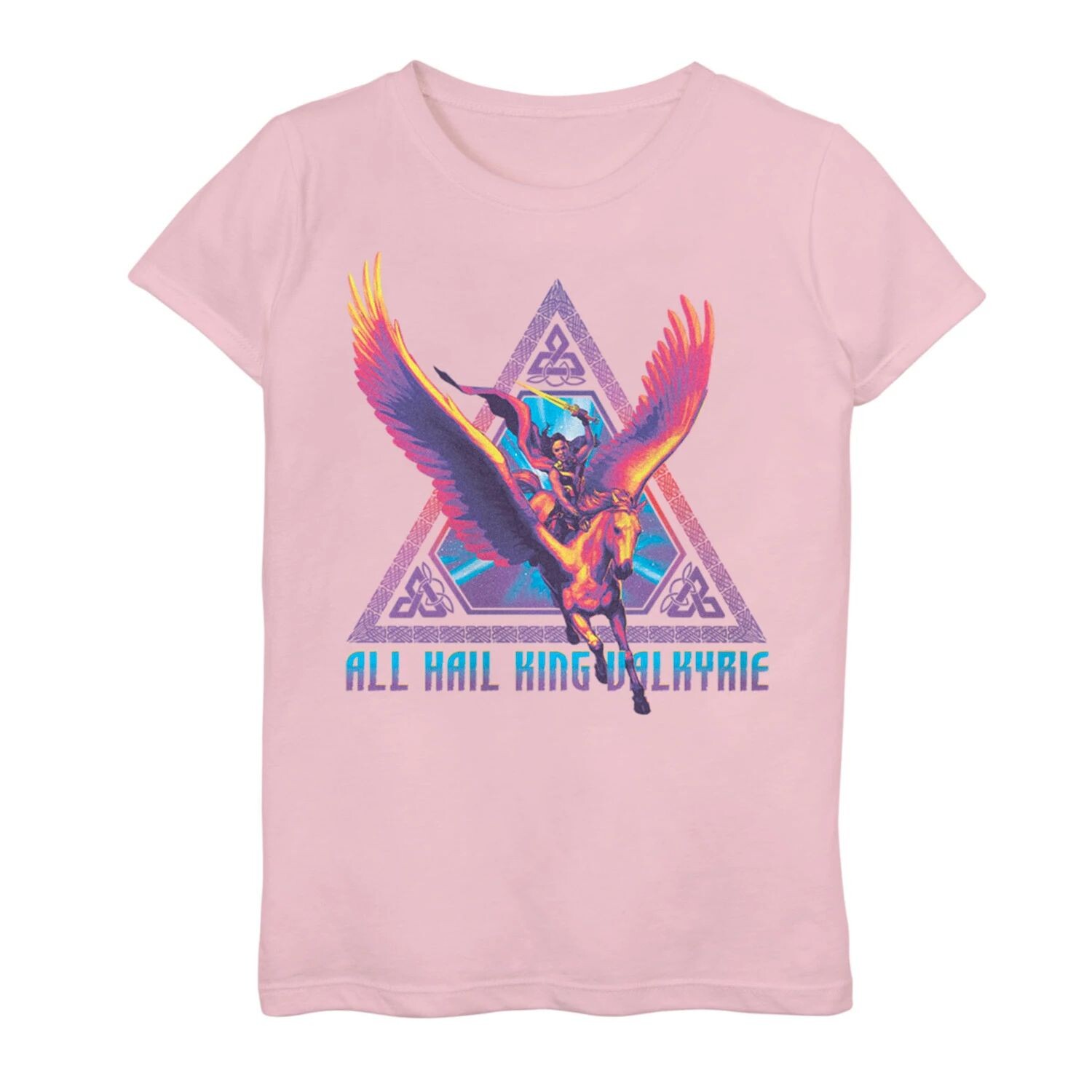 

Футболка «Marvel Thor All Hail King Valkyrie Flying Pegasus» для девочек 7–16 лет Marvel