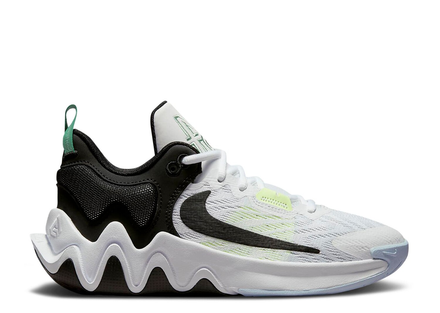 

Кроссовки Nike Giannis Immortality 2 Gs 'White Barely Volt', белый