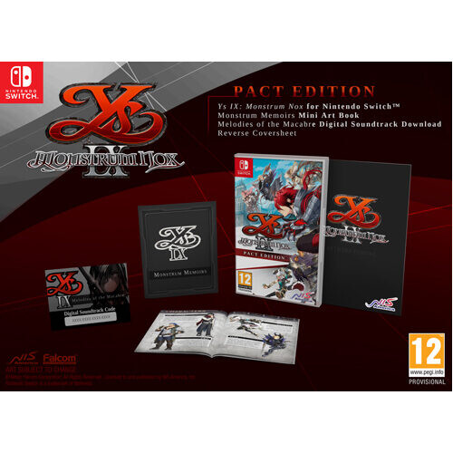 

Видеоигра Ys Ix: Monstrum Nox – Pact Edition – Nintendo Switch NIS America