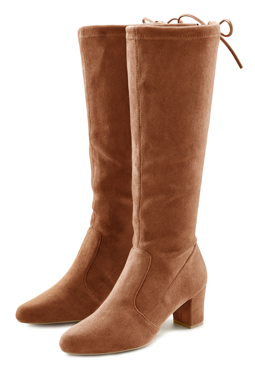 

Ботинки LASCANA Schlupfstiefel, кэмел