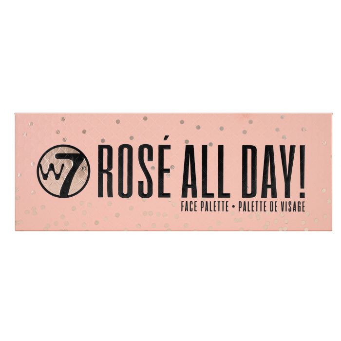 Тени для век Paleta de Sombras Rose All Day Eye W7, Multicolor цена и фото