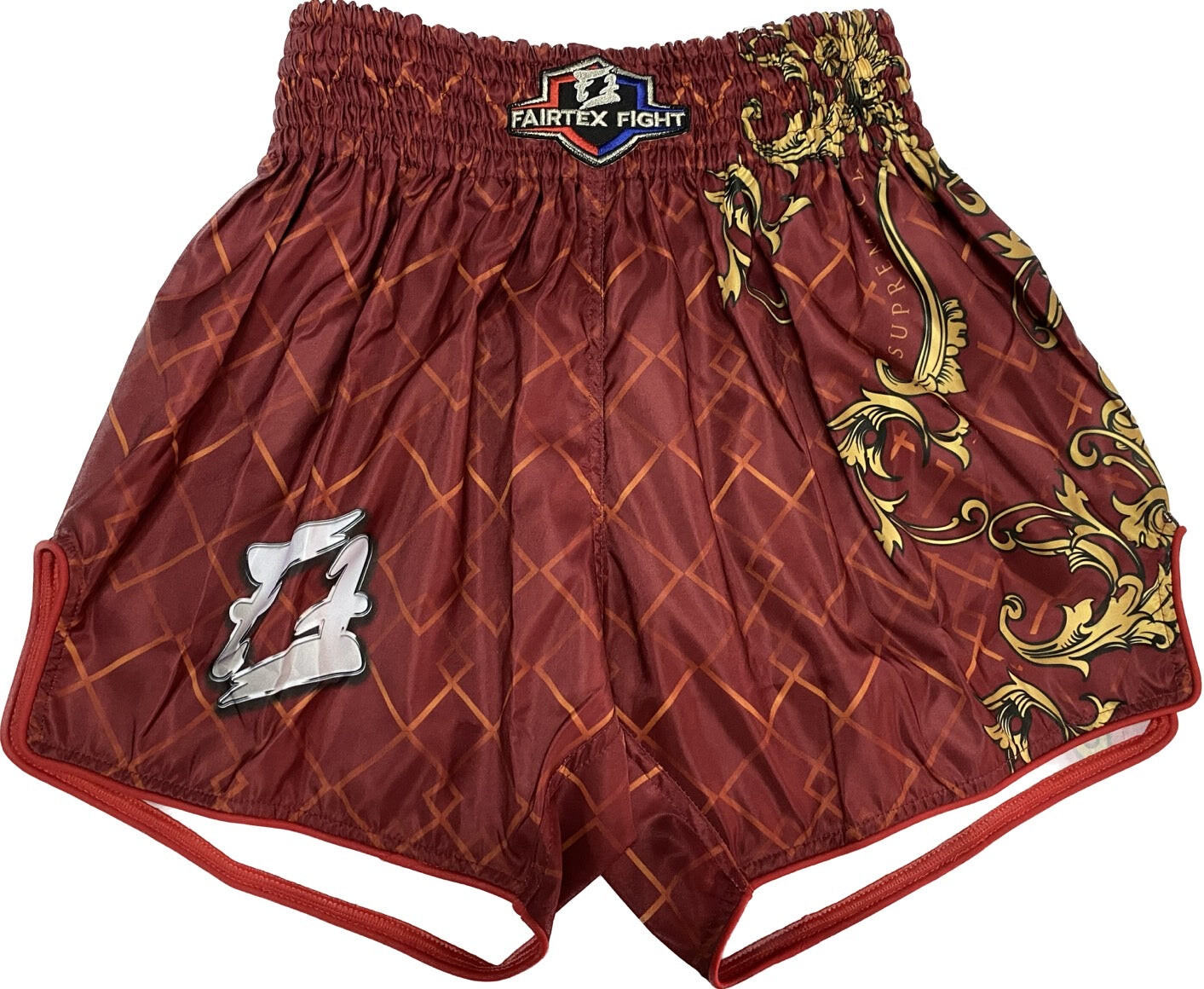 

Шорты Fairtex Fight Promotion Supreme Power, красный