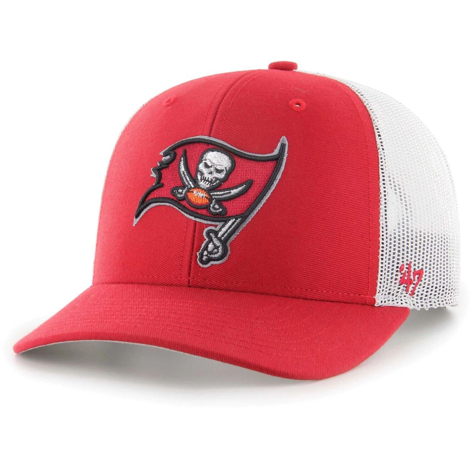

Мужская регулируемая кепка дальнобойщика '47 Red Tampa Bay Buccaneers