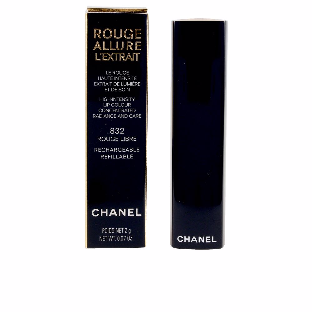 Губная помада Rouge allure l’extrait lipstick Chanel, 1 шт, rouge libre-832 цена и фото