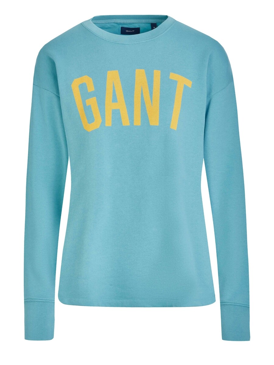 

Пуловер Gant, бирюзовый