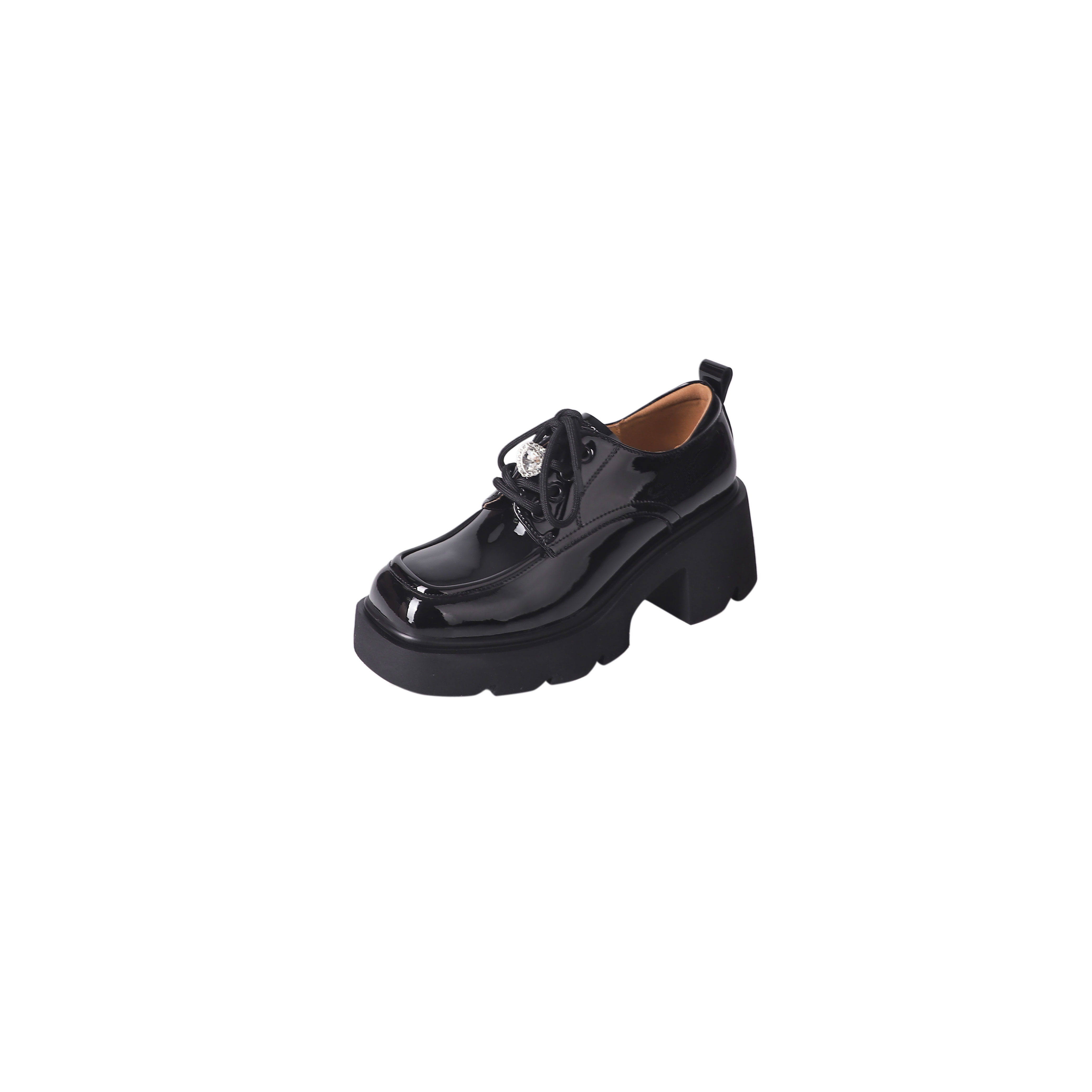 

Туфли женские повседневные Women's Casual Shoes Women's Amazing Cure, цвет Black patent leather