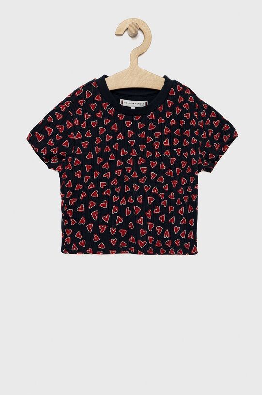 

Tommy Hilfiger Детская хлопковая футболка, военно-морской