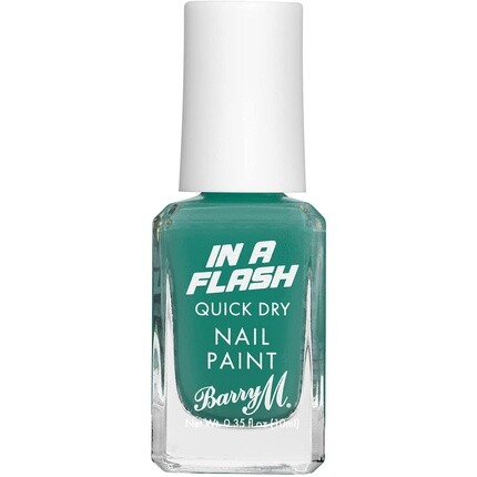 

Быстросохнущая краска для ногтей In A Flash Teal Rush, 10 мл, Barry M