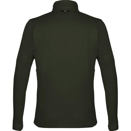 

Флис Puez PL с молнией 1/2 мужские Salewa, цвет Dark Olive/0910