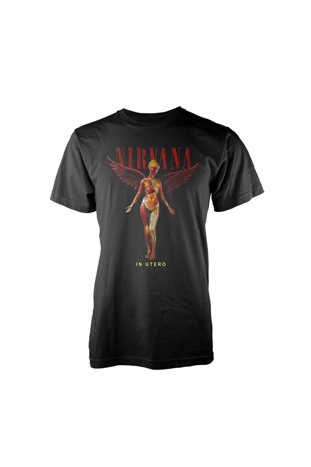 

Футболка «В утробе матери» Nirvana, черный