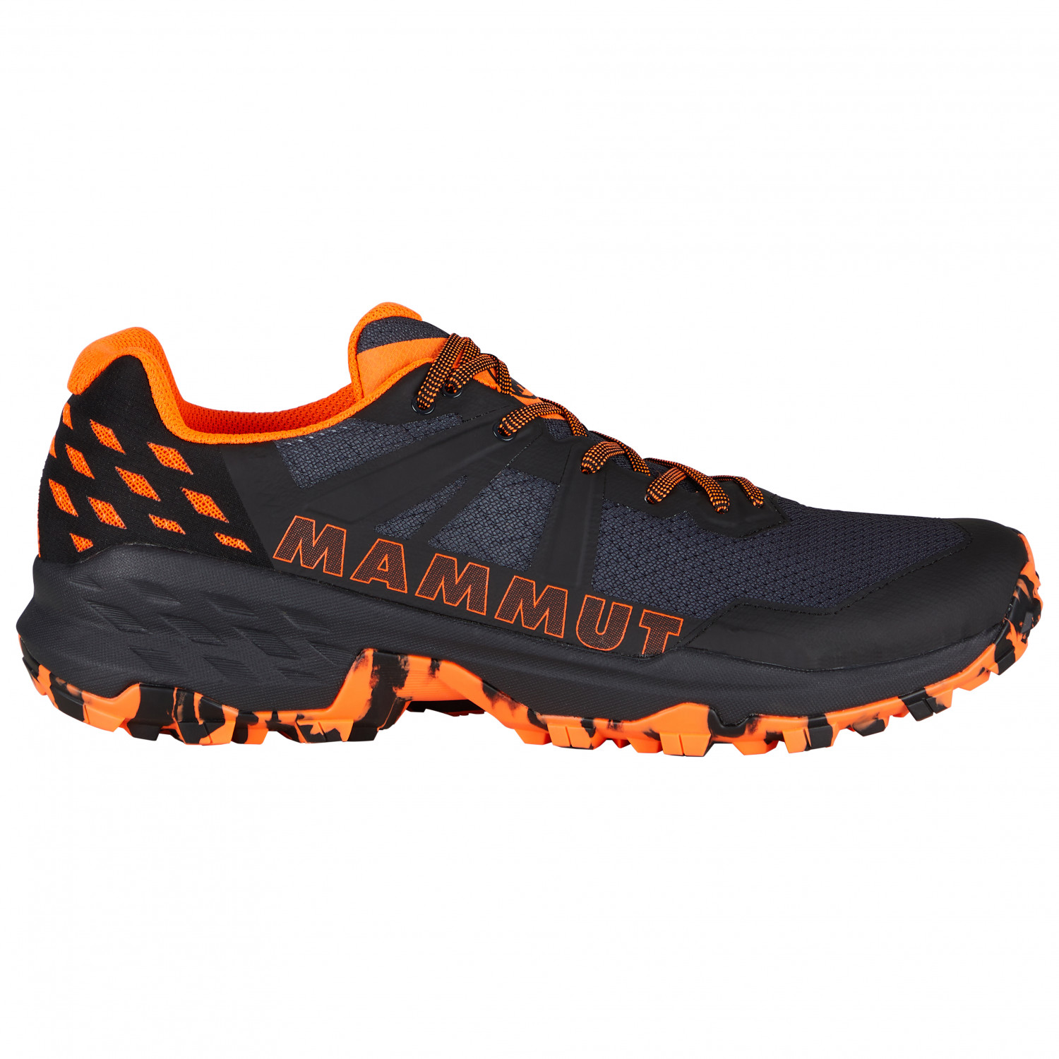 Мультиспортивная обувь Mammut Sertig II Low, цвет Black/Vibrant Orange