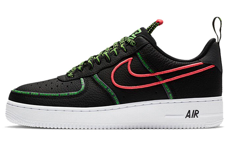 

Кроссовки унисекс Nike Air Force 1 Low Skate Черный/Flash Crimson/Green Strike