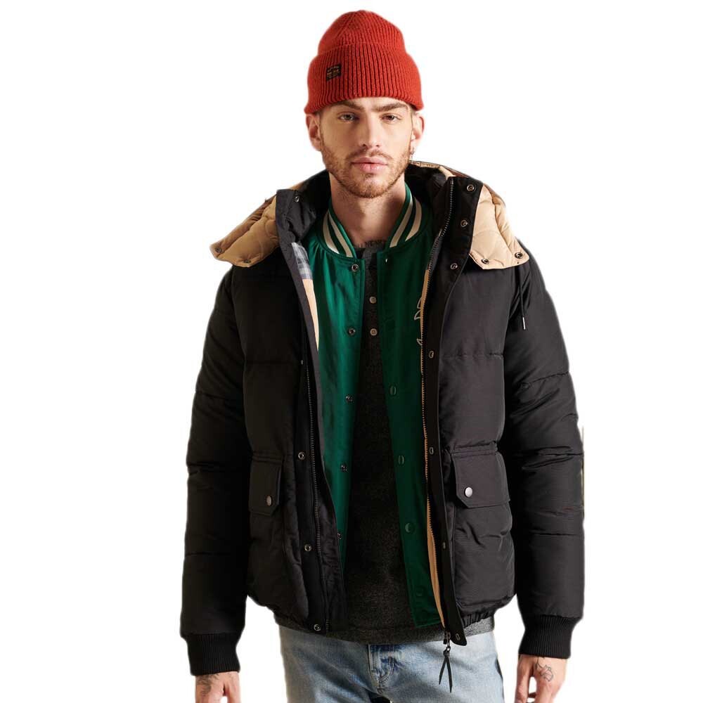 

Куртка Superdry Mountain Puffer, черный