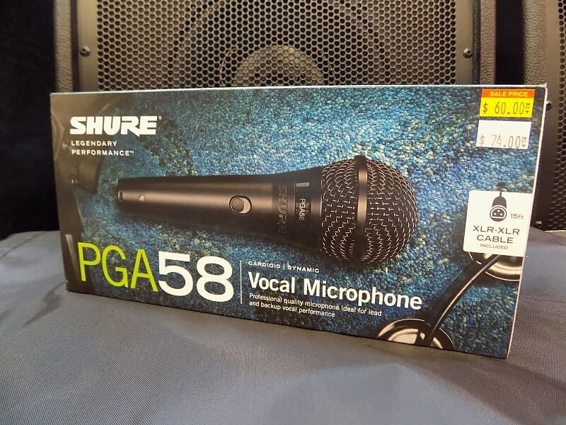 

Динамический вокальный микрофон Shure PG58