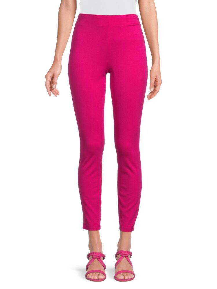 

Однотонные брюки без застежек Nanette Nanette Lepore, цвет Desire Pink