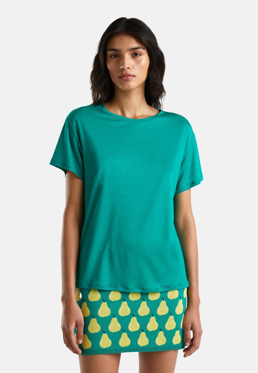 

Базовая футболка United Colors of Benetton, зеленый