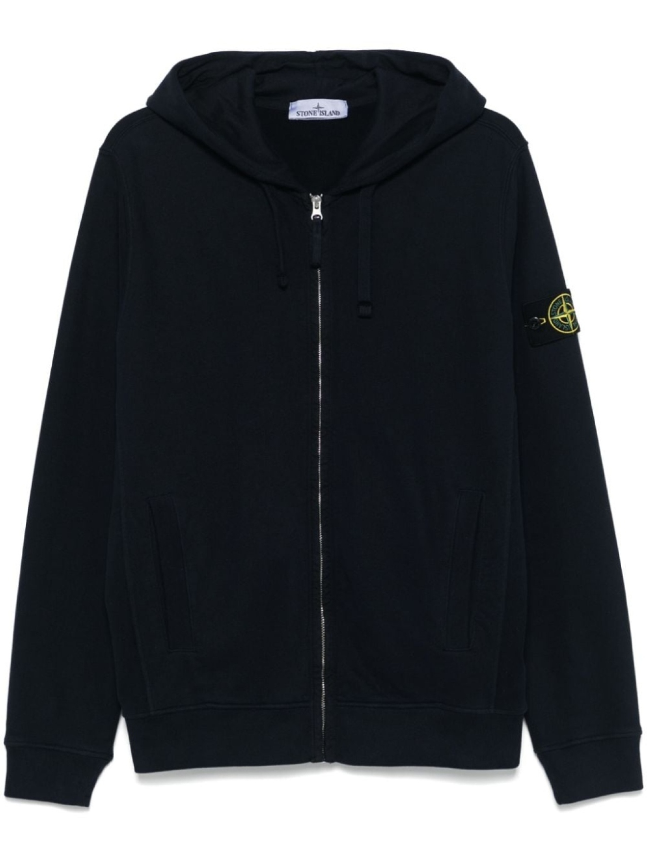 

Stone Island худи с нашивкой Compass, синий