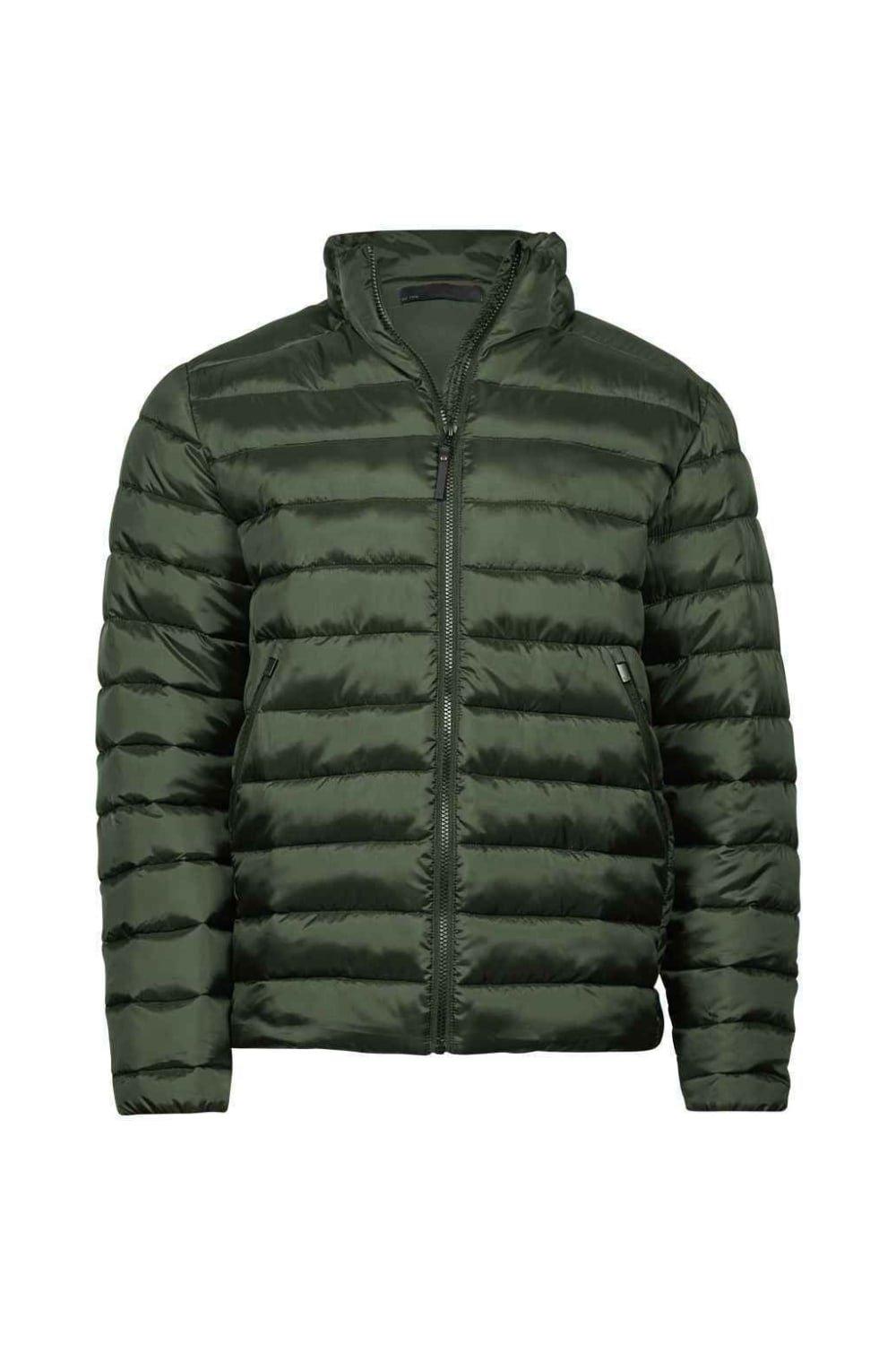 Легкая дутая куртка TEE JAYS, зеленый