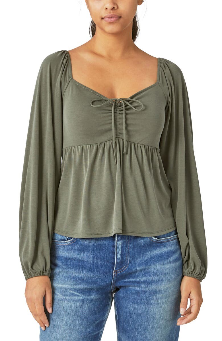 

Топ Babydoll Sandwash LUCKY BRAND