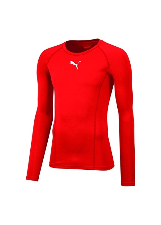

Простая красная мужская футболка с круглым вырезом Puma, Красный