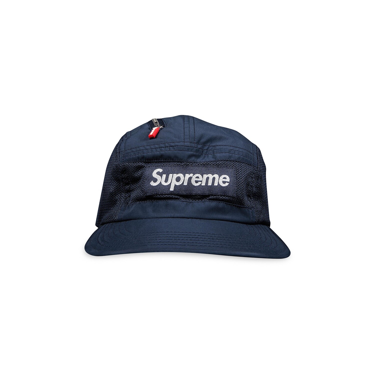 

Кепка Supreme на молнии, темно-синяя