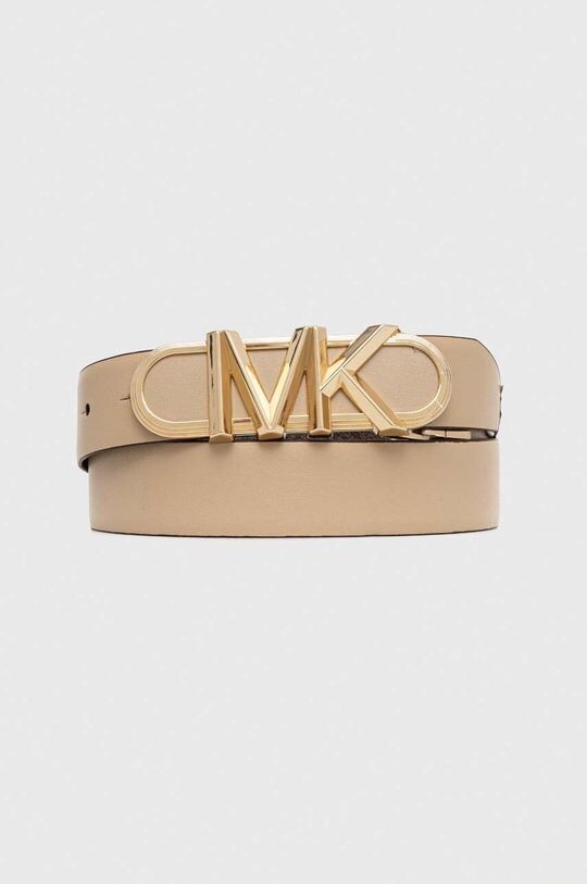 

Двусторонний ремень MICHAEL Michael Kors, бежевый