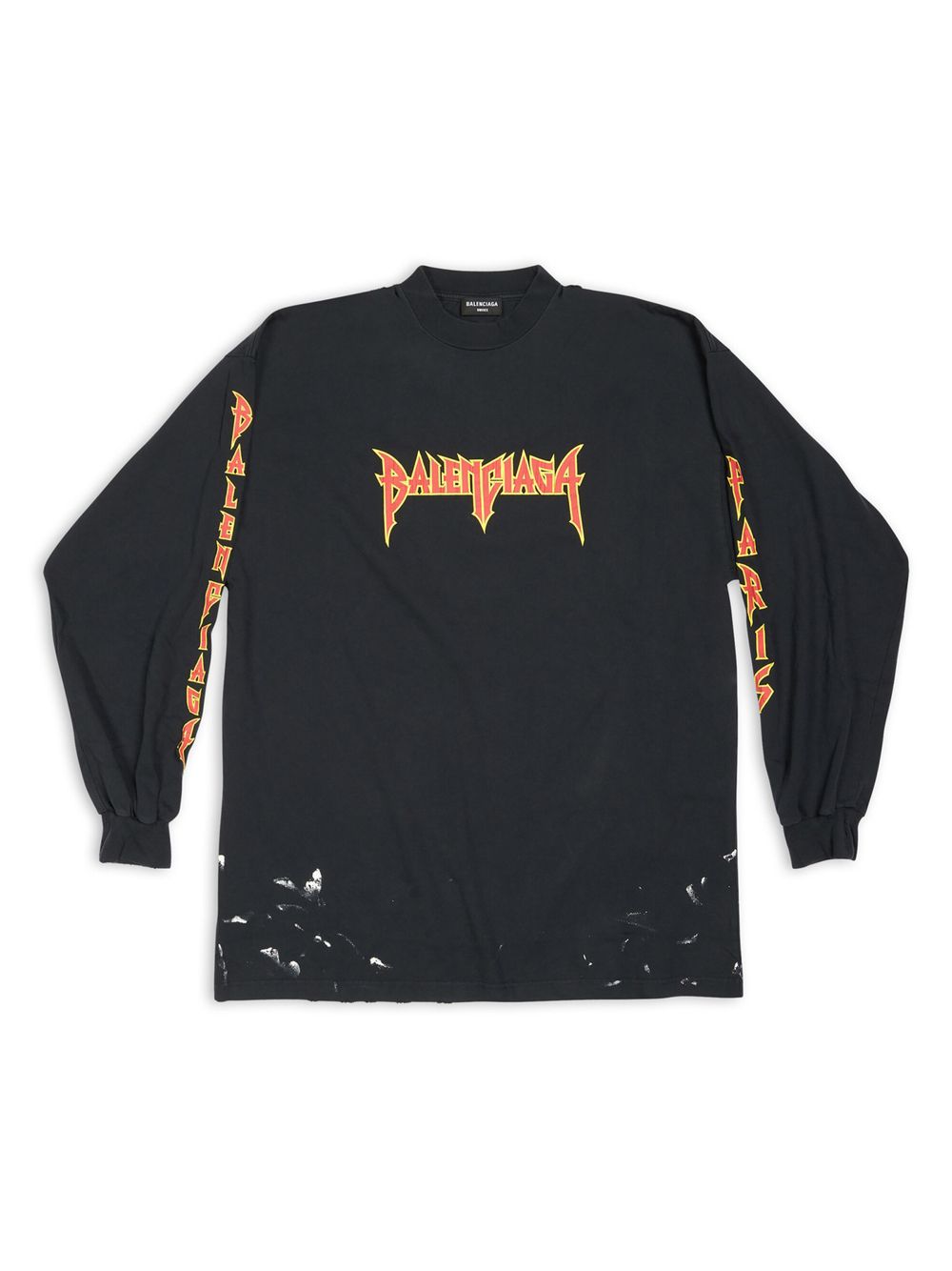 Balenciaga long Sleeve t-Shirt. Balenciaga Metal Longsleeve. Balenciaga long Sleeve logo.