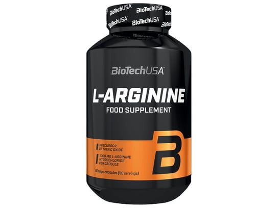 BioTech, L-Аргинин 90 капс., черный l аргинин витамир капс 30