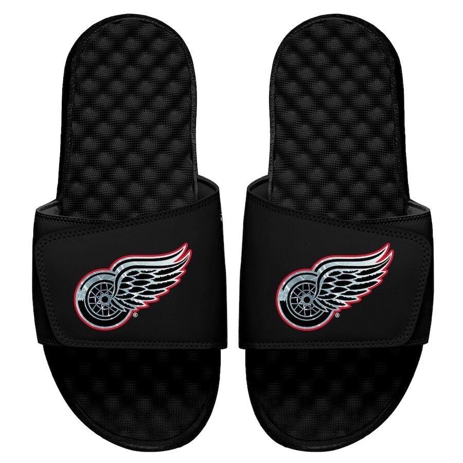 

Шлепанцы ISlide Detroit Red Wings, черный