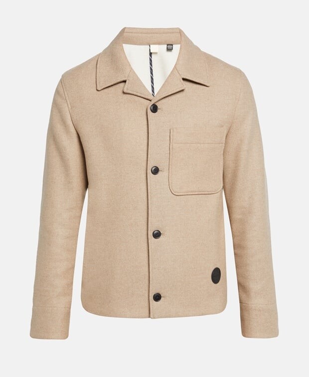

Шерстяная куртка Ted Baker, серо-коричневый
