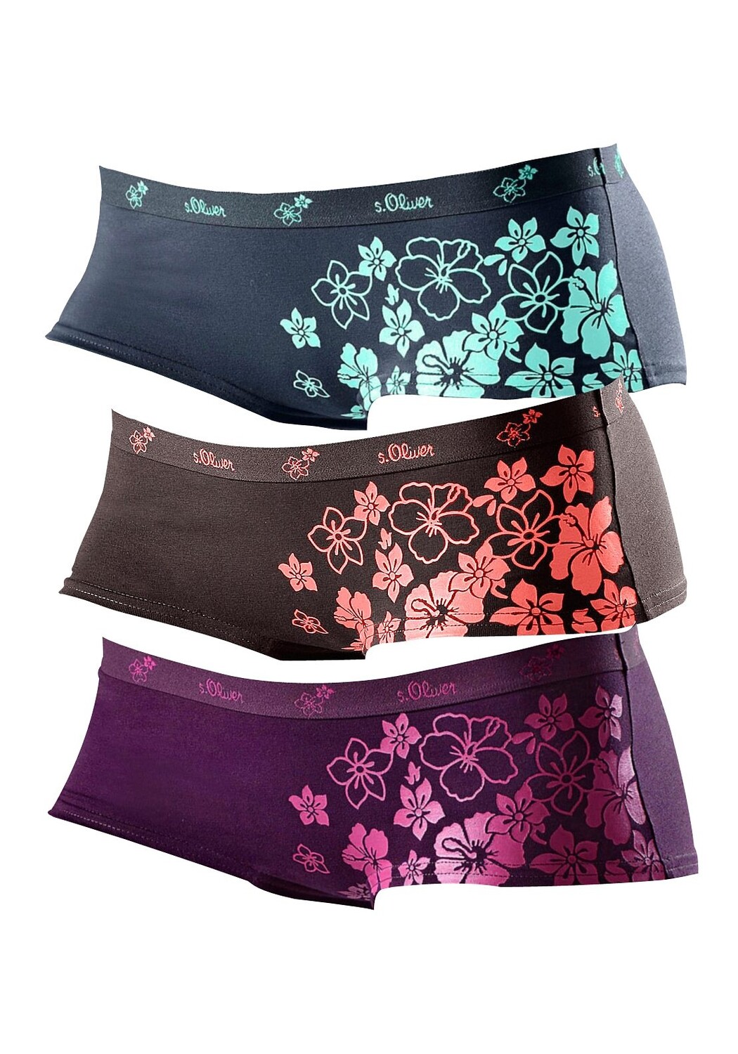 

Трусы s.Oliver Panty, цвет lila, braun, anthrazit