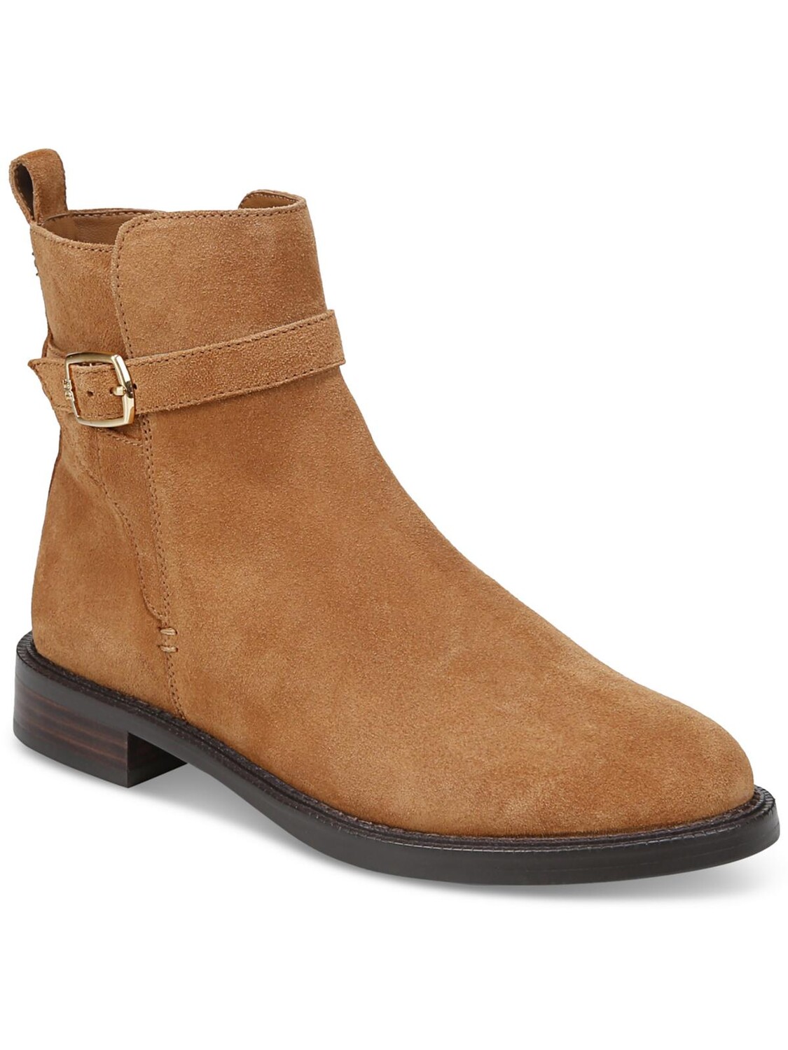 

Nolynn Женские замшевые ботильоны на молнии Sam Edelman, цвет Saddle Suede