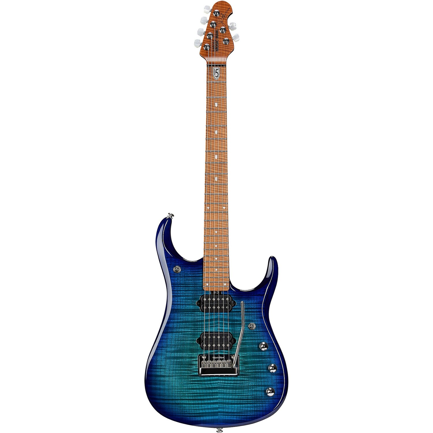 

Электрогитара Ernie Ball Music Man JP15 Flamed Maple Top Cerulean Paradise
