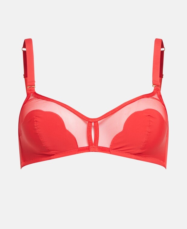 

Мягкий бюстгальтер Huit8, красный
