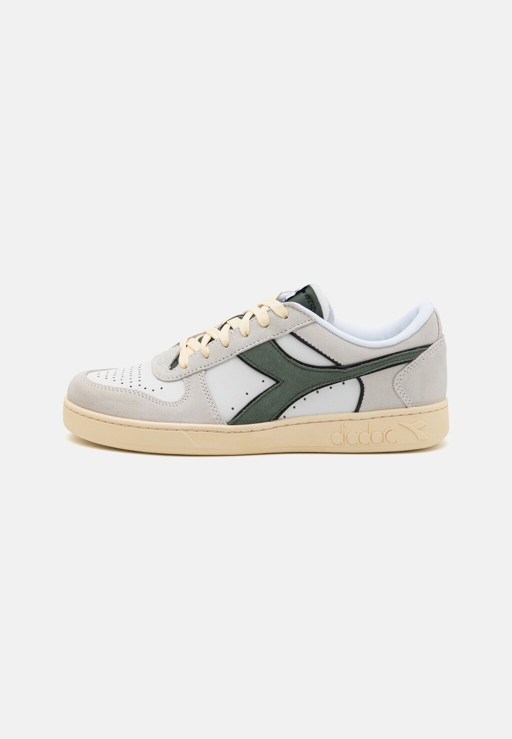 

Кроссовки Diadora MAGIC BASKET UNISEX, цвет white/dark forest