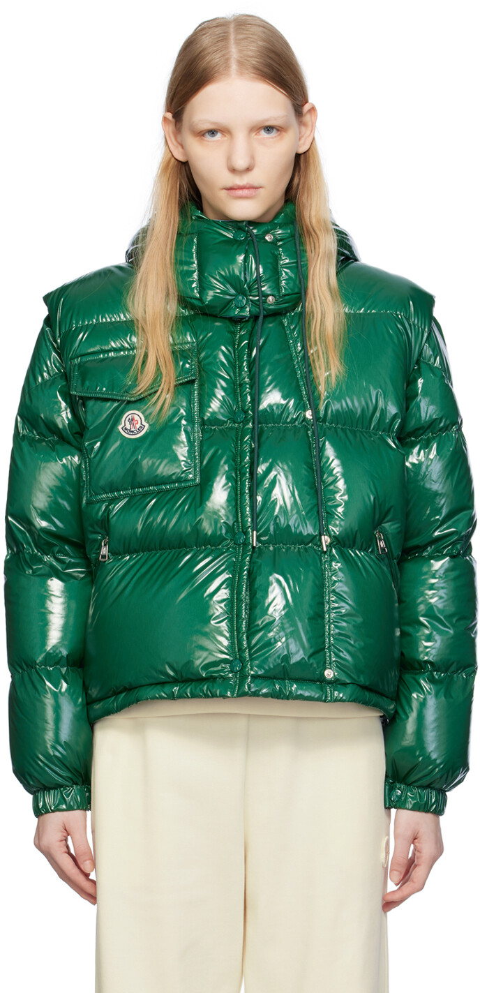 

Moncler Зеленый Каракорум Пуховик