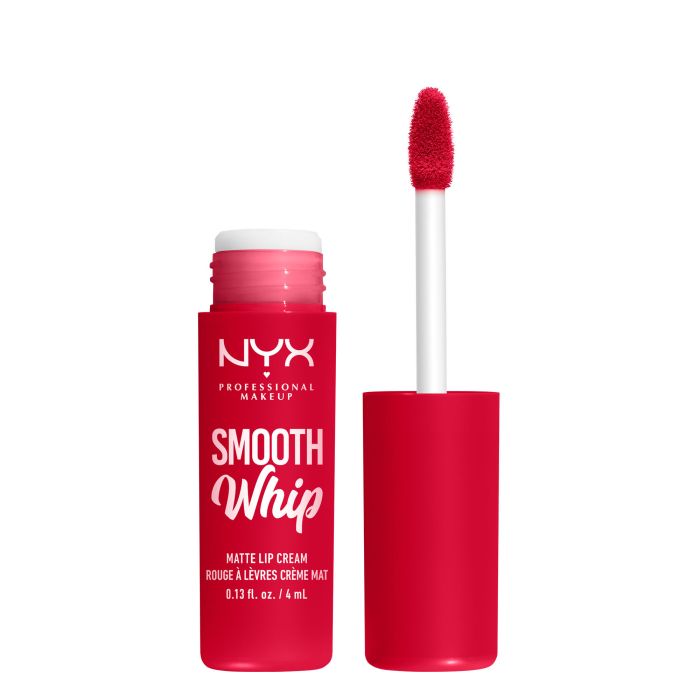Губная помада Smooth Whip Labial Líquido Cremoso Mate Nyx Professional Make Up, Cherry Creme lip shaped lipstick feal sip into makeup lazy blush lipstick matte makeup effect moisturizing lip gloss waterproof non stick cup