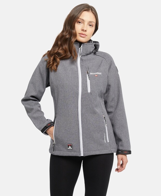 

Куртка из софтшелла Geographical Norway, темно-серый