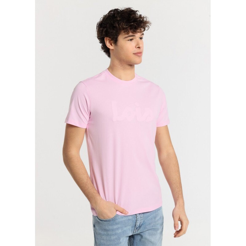 

Футболка Lois Jeans Puff, розовый