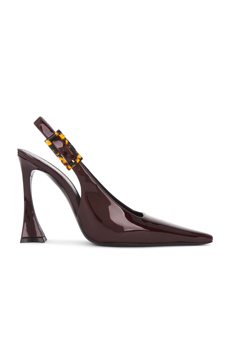 

Туфли Dune с ремешком на пятке Saint Laurent, цвет Marron Glace