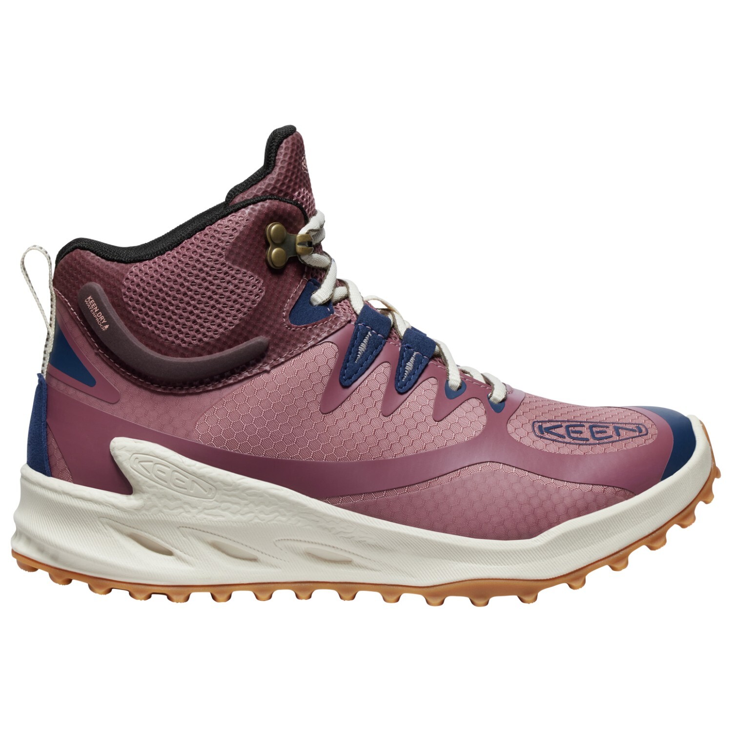 Ботинки для прогулки Keen Women's Zionic Mid WP, цвет Nostalgia Rose/Peach Parfait