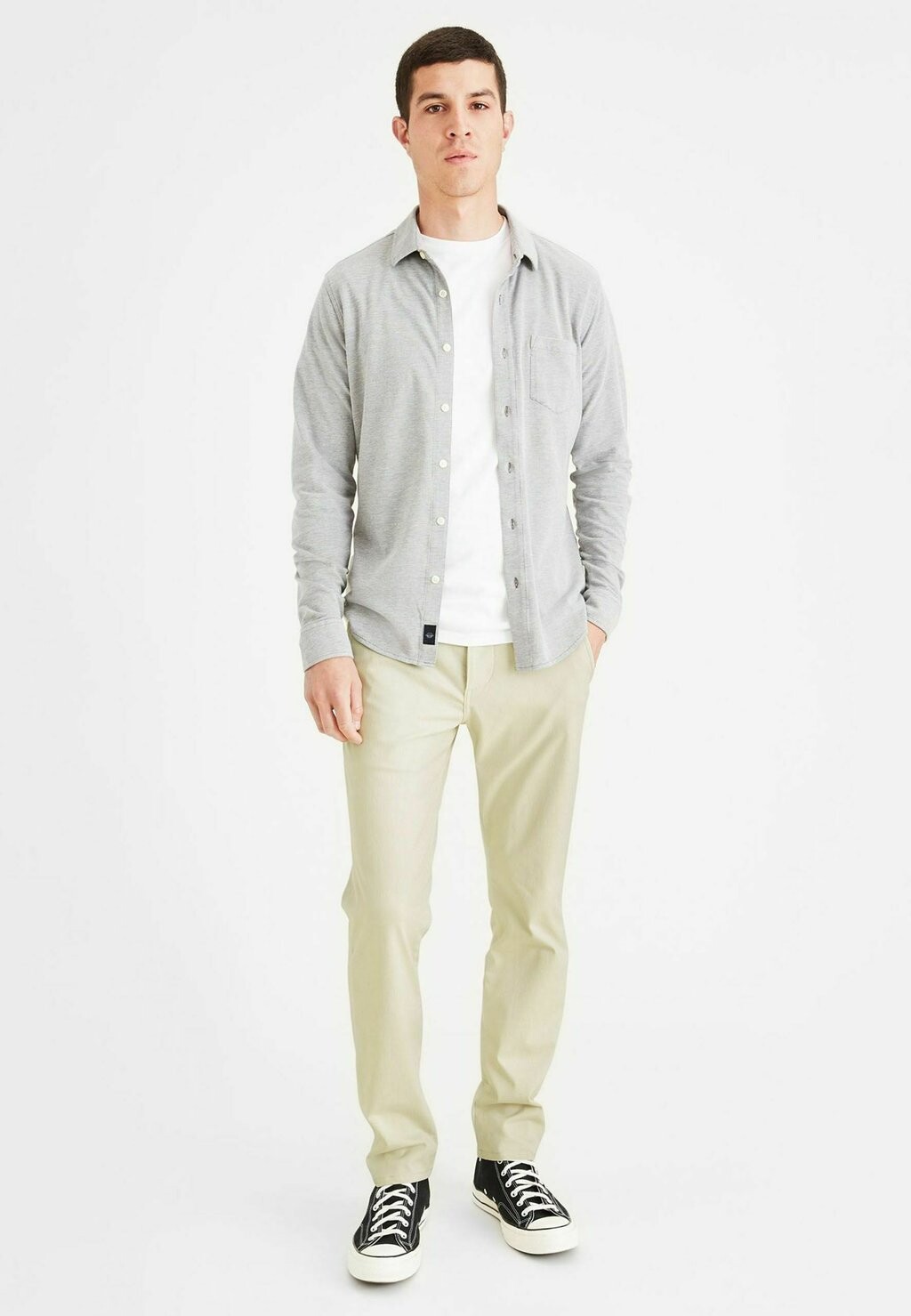 

Чиносы Smart Supreme Flex Skinny DOCKERS, цвет gray breeze grey
