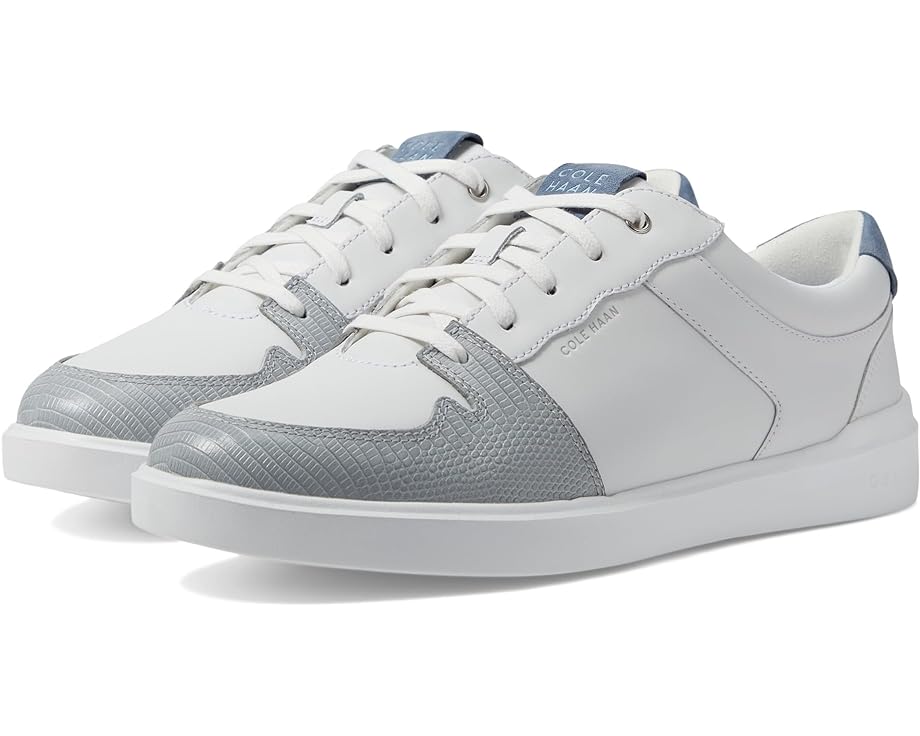 Кроссовки Cole Haan Grand Crosscourt Modern Tennis Sneaker, цвет White/Harbor Mist кроссовки wave inspire 19 harbor mist white серый