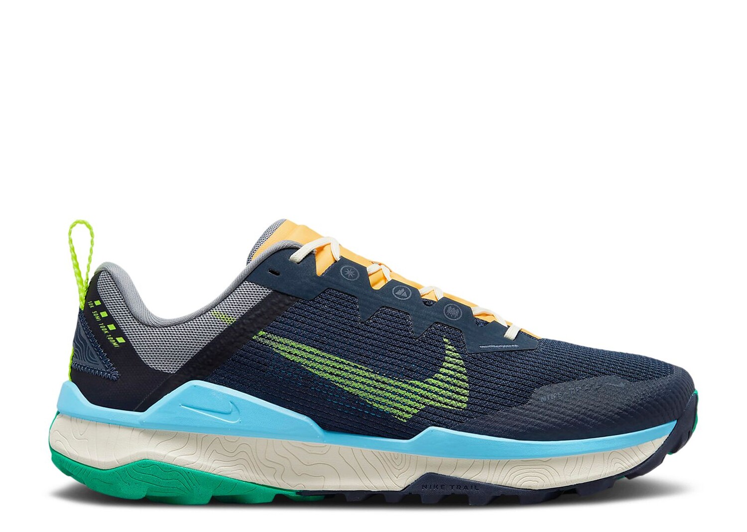

Кроссовки Nike Wildhorse 8 'Obsidian Volt', синий