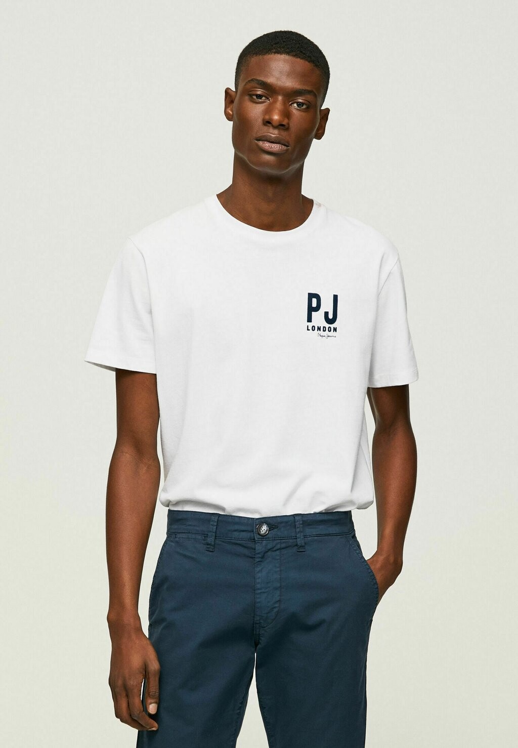 

Футболка с принтом Pepe Jeans, белый