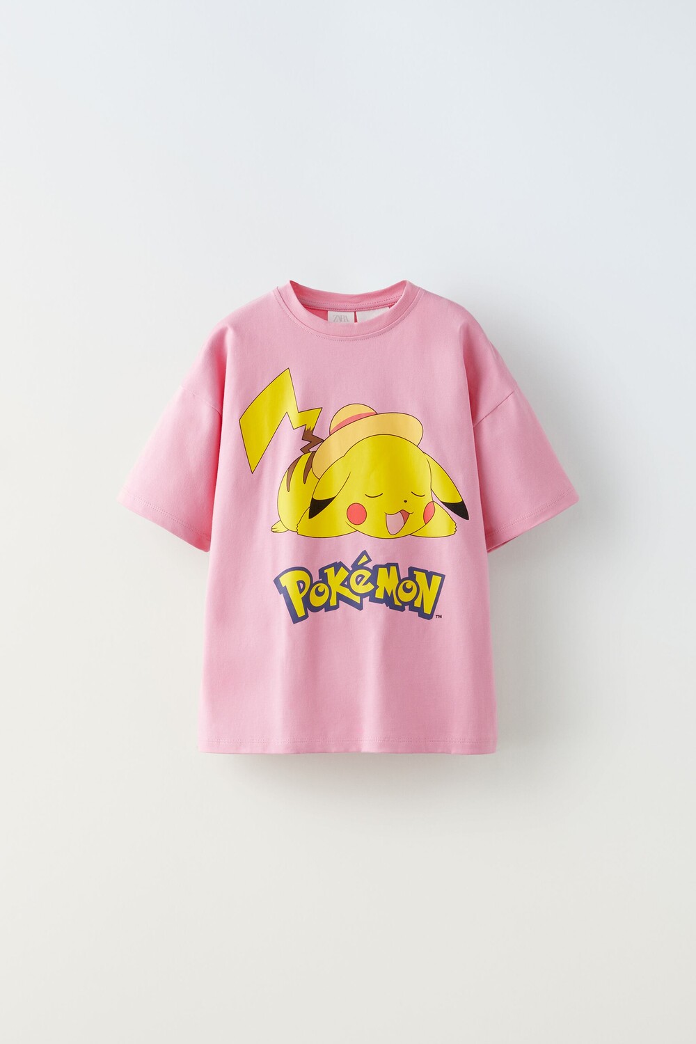 

Футболка pikachu pokémon Zara, розовый