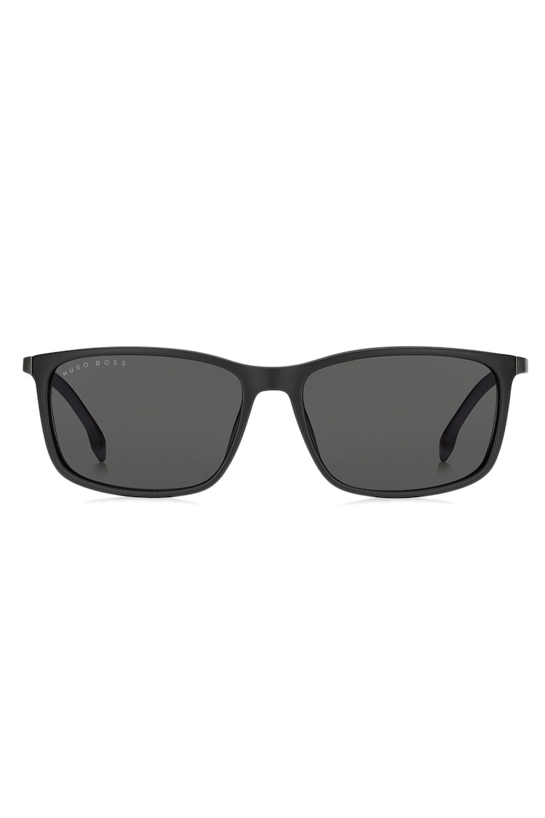 Солнцезащитные очки с прямоугольными линзами Boss, черный
