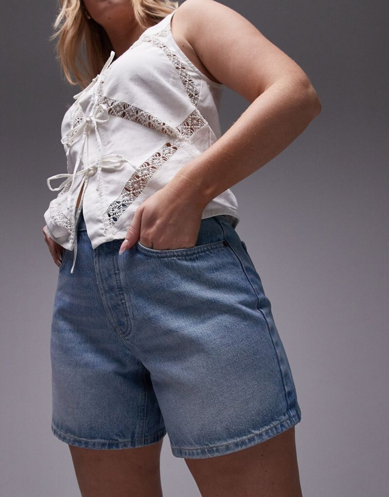 Джинсовые шорты Topshop